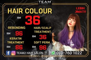 Team2-Hair-Salon-Special-Deal-at-Paradigm-Mall-Johor-Bahru-350x233 - Beauty & Health Hair Care Johor Promotions & Freebies Treatments 