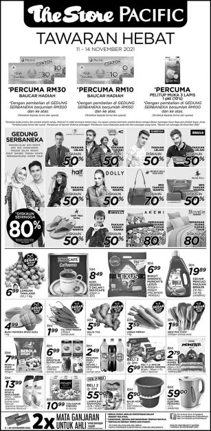 The-Store-and-Pacific-Hypermarket-Weekend-Promotion-307x625 - Johor Kedah Kelantan Kuala Lumpur Melaka Negeri Sembilan Pahang Penang Perak Perlis Promotions & Freebies Putrajaya Sabah Sarawak Selangor Supermarket & Hypermarket Terengganu 