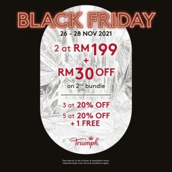 Triumph-Black-Friday-Sale-at-Mitsui-Outlet-Park-350x350 - Fashion Accessories Fashion Lifestyle & Department Store Lingerie Malaysia Sales Selangor 