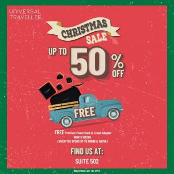 Universal-Traveller-Christmas-Sale-350x350 - Luggage Malaysia Sales Pahang Sports,Leisure & Travel 