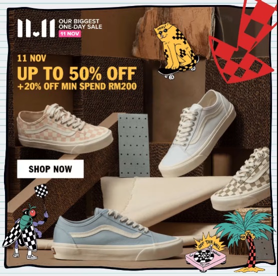 vans sale lazada