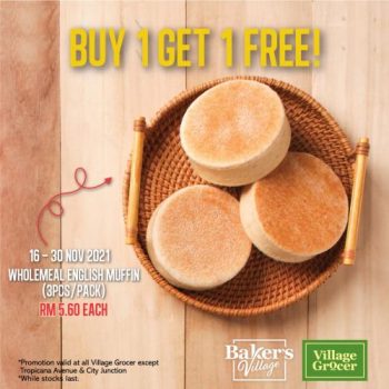 Village-Grocer-Wholemeal-English-Muffin-Deal-350x350 - Johor Kedah Kelantan Kuala Lumpur Melaka Negeri Sembilan Pahang Penang Perak Perlis Promotions & Freebies Putrajaya Sabah Sarawak Selangor Supermarket & Hypermarket Terengganu 