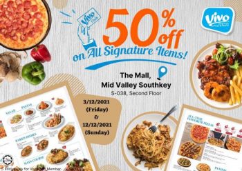 Vivo-Pizza-Vivo-Day-50-OFF-Promotion-at-Mid-Valley-Southkey-350x248 - Beverages Food , Restaurant & Pub Johor Pizza Promotions & Freebies 