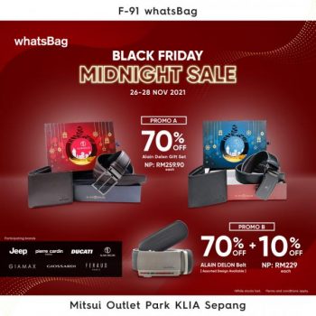 Whatsbag-Black-Friday-Midnight-Sale-at-Mitsui-Outlet-Park-350x350 - Fashion Accessories Fashion Lifestyle & Department Store Malaysia Sales Selangor 