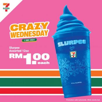 7-Eleven-Crazy-Wednesday-Promotion-1-350x350 - Johor Kedah Kelantan Kuala Lumpur Melaka Negeri Sembilan Pahang Penang Perak Perlis Promotions & Freebies Putrajaya Sabah Sarawak Selangor Supermarket & Hypermarket Terengganu 