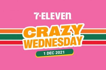 7-Eleven-Crazy-Wednesday-Promotion-350x232 - Johor Kedah Kelantan Kuala Lumpur Melaka Negeri Sembilan Pahang Penang Perak Perlis Promotions & Freebies Putrajaya Sabah Sarawak Selangor Supermarket & Hypermarket Terengganu 