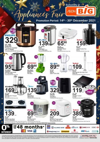 AEON-BiG-Appliances-Fair-Promotion-Catalogue-350x495 14-30 Dec 2021: AEON BiG Appliances Fair Promotion Catalogue