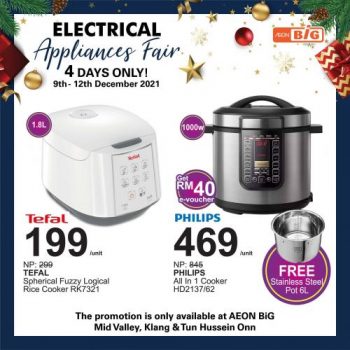 AEON-BiG-Electrical-Appliances-Fair-Promotion-1-1-350x350 - Electronics & Computers Home Appliances Kitchen Appliances Kuala Lumpur Promotions & Freebies Selangor Supermarket & Hypermarket 