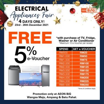 AEON-BiG-Electrical-Appliances-Fair-Promotion-7-2-350x350 - Electronics & Computers Home Appliances Kitchen Appliances Kuala Lumpur Promotions & Freebies Selangor Supermarket & Hypermarket 