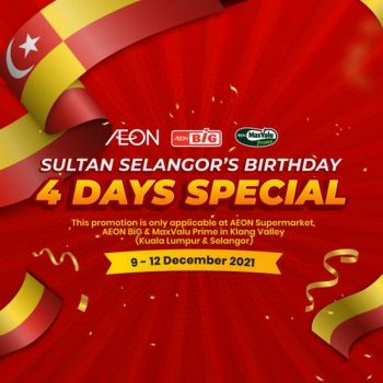 AEON-BiG-Sultan-Selangors-Birthday-Promotion-350x350 - Johor Kedah Kelantan Kuala Lumpur Melaka Negeri Sembilan Pahang Penang Perak Perlis Promotions & Freebies Putrajaya Sabah Sarawak Selangor Supermarket & Hypermarket Terengganu 