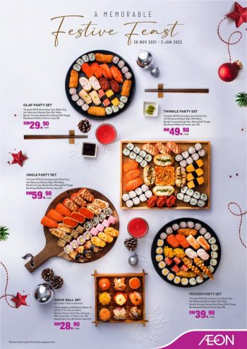 AEON-Christmas-Food-Yummies-Promotion-2-350x495 - Johor Kedah Kelantan Kuala Lumpur Melaka Negeri Sembilan Pahang Penang Perak Perlis Promotions & Freebies Putrajaya Sabah Sarawak Selangor Supermarket & Hypermarket Terengganu 