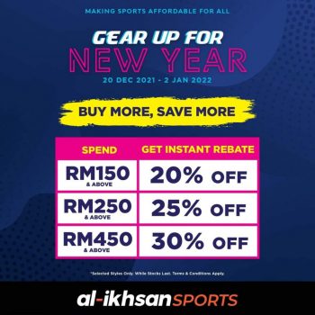 Al-ikhsan-Gear-Up-For-New-Year-Sale-350x350 - Apparels Fashion Accessories Fashion Lifestyle & Department Store Footwear Johor Kedah Kelantan Kuala Lumpur Malaysia Sales Melaka Negeri Sembilan Pahang Penang Perak Perlis Putrajaya Sabah Sarawak Selangor Terengganu 