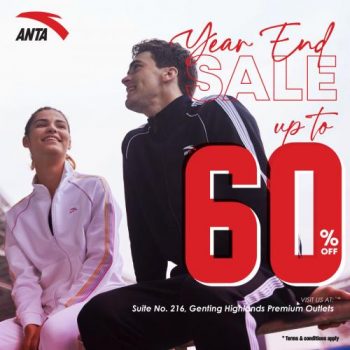 Anta-Year-End-Sale-at-Genting-Highlands-Premium-Outlets-350x350 - Apparels Fashion Accessories Fashion Lifestyle & Department Store Footwear Malaysia Sales Pahang 