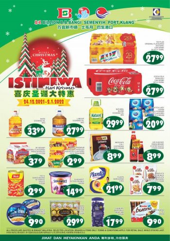 BILLION-Christmas-Promotion-350x495 - Promotions & Freebies Selangor Supermarket & Hypermarket 