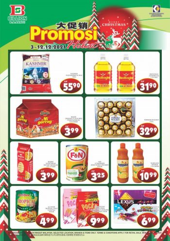 BILLION-Christmas-Promotion-at-Bandar-Baru-Bangi-1-350x495 - Promotions & Freebies Selangor Supermarket & Hypermarket 