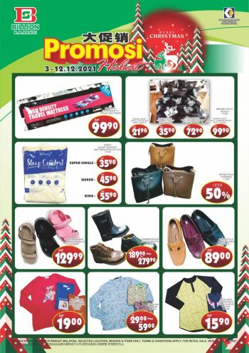 BILLION-Christmas-Promotion-at-Bandar-Baru-Bangi-4-350x495 - Promotions & Freebies Selangor Supermarket & Hypermarket 