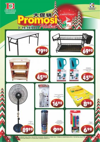 BILLION-Christmas-Promotion-at-Bandar-Baru-Bangi-6-350x495 - Promotions & Freebies Selangor Supermarket & Hypermarket 
