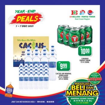 BILLION-Pantai-Timor-Year-End-Promotion-1-350x350 - Johor Kedah Kelantan Kuala Lumpur Melaka Negeri Sembilan Pahang Penang Perak Perlis Promotions & Freebies Putrajaya Sabah Sarawak Selangor Supermarket & Hypermarket Terengganu 