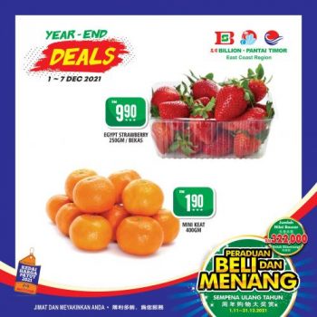 BILLION-Pantai-Timor-Year-End-Promotion-7-350x350 - Johor Kedah Kelantan Kuala Lumpur Melaka Negeri Sembilan Pahang Penang Perak Perlis Promotions & Freebies Putrajaya Sabah Sarawak Selangor Supermarket & Hypermarket Terengganu 