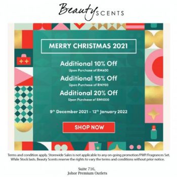 Beauty-Scents-Christmas-Sale-at-Johor-Premium-Outlets-350x350 - Beauty & Health Fragrances Johor Malaysia Sales 