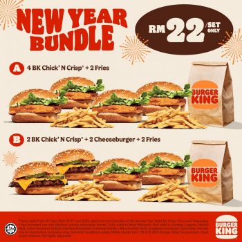 Burger-King-New-Year-Bundle-Promotion-350x350 - Beverages Burger Food , Restaurant & Pub Johor Kedah Kelantan Kuala Lumpur Melaka Negeri Sembilan Pahang Penang Perak Perlis Promotions & Freebies Putrajaya Sabah Sarawak Selangor Terengganu 