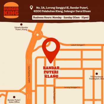 Burger-King-Opening-Deal-at-Bandar-Puteri-Klang-3-350x350 - Beverages Burger Food , Restaurant & Pub Promotions & Freebies Selangor 