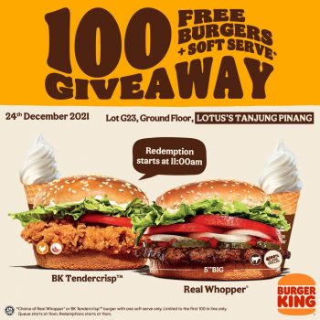 Burger-King-Opening-Deal-at-Lotuss-Tanjung-Pinang-1-350x350 - Beverages Burger Food , Restaurant & Pub Penang Promotions & Freebies 