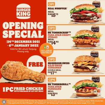 Burger-King-Opening-Deal-at-Lotuss-Tanjung-Pinang-2-350x350 - Beverages Burger Food , Restaurant & Pub Penang Promotions & Freebies 
