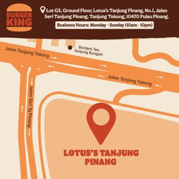 Burger-King-Opening-Deal-at-Lotuss-Tanjung-Pinang-3-350x350 - Beverages Burger Food , Restaurant & Pub Penang Promotions & Freebies 