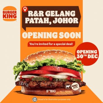 Burger-King-Opening-Deal-at-RR-Gelang-Patah-350x350 - Beverages Burger Food , Restaurant & Pub Johor Promotions & Freebies 