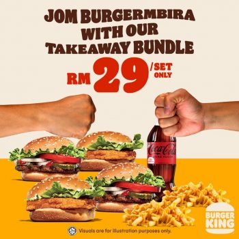 Burger-King-Takeaway-Bundle-Deal-350x350 - Beverages Burger Food , Restaurant & Pub Johor Kedah Kelantan Kuala Lumpur Melaka Negeri Sembilan Pahang Penang Perak Perlis Promotions & Freebies Putrajaya Sabah Sarawak Selangor Terengganu 