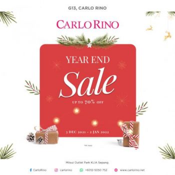 Carlo-Rino-Year-End-Sale-at-Mitsui-Outlet-Park-350x350 - Bags Fashion Accessories Fashion Lifestyle & Department Store Malaysia Sales Selangor 
