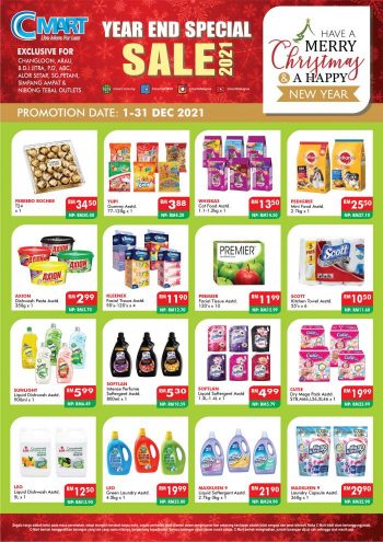 Cmart-Year-End-Sale-Promotion-1-1-350x495 - Johor Kedah Kelantan Kuala Lumpur Melaka Negeri Sembilan Pahang Penang Perak Perlis Promotions & Freebies Putrajaya Sabah Sarawak Selangor Supermarket & Hypermarket Terengganu 