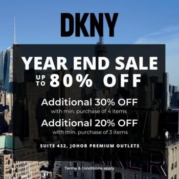 DKNY-Year-End-Sale-at-Johor-Premium-Outlets-350x350 - Apparels Fashion Accessories Fashion Lifestyle & Department Store Johor Malaysia Sales 
