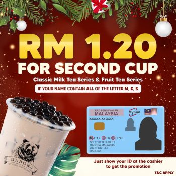 Daboba-Merry-Christmas-Bingo-Deal-1-350x350 - Beverages Food , Restaurant & Pub Johor Kedah Kelantan Kuala Lumpur Melaka Negeri Sembilan Pahang Penang Perak Perlis Promotions & Freebies Putrajaya Sabah Sarawak Selangor Terengganu 