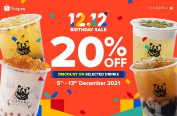 Daboba-Shopee-12.12-Sale-350x230 - Beverages Food , Restaurant & Pub Johor Kedah Kelantan Kuala Lumpur Malaysia Sales Melaka Negeri Sembilan Online Store Pahang Penang Perak Perlis Putrajaya Sabah Sarawak Selangor Terengganu 