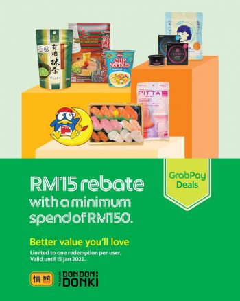 Don-Don-Donki-Grabpay-Deals-350x438 - Beverages Food , Restaurant & Pub Johor Kedah Kelantan Kuala Lumpur Melaka Negeri Sembilan Pahang Penang Perak Perlis Promotions & Freebies Putrajaya Sabah Sarawak Selangor Terengganu 