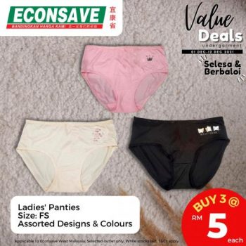 Econsave-Undergarments-Value-Deals-Promotion-2-350x350 - Fashion Lifestyle & Department Store Johor Kedah Kelantan Kuala Lumpur Melaka Negeri Sembilan Pahang Penang Perak Perlis Promotions & Freebies Putrajaya Sabah Sarawak Selangor Supermarket & Hypermarket Terengganu Underwear 