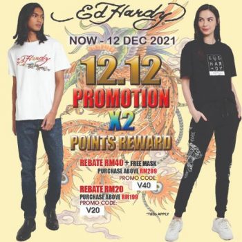 Ed-Hardy-12.12-Sale-at-Johor-Premium-Outlets-350x350 - Apparels Fashion Accessories Fashion Lifestyle & Department Store Johor Malaysia Sales 