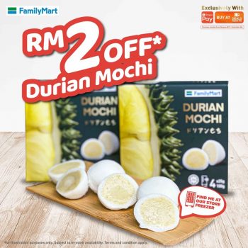 FamilyMart-Durian-Mochi-Promo-350x350 - Johor Kedah Kelantan Kuala Lumpur Melaka Negeri Sembilan Pahang Penang Perak Perlis Promotions & Freebies Putrajaya Sabah Sarawak Selangor Supermarket & Hypermarket Terengganu 