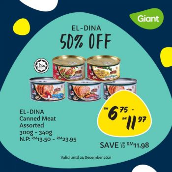 Giant-El-Dina-50-OFF-Promotion-350x350 - Johor Kedah Kelantan Kuala Lumpur Melaka Negeri Sembilan Pahang Penang Perak Perlis Promotions & Freebies Putrajaya Sabah Sarawak Selangor Supermarket & Hypermarket Terengganu 