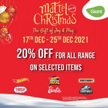 Giant-Mattel-Christmas-Promotion-350x350 - Johor Kedah Kelantan Kuala Lumpur Melaka Negeri Sembilan Pahang Penang Perak Perlis Promotions & Freebies Putrajaya Sabah Sarawak Selangor Supermarket & Hypermarket Terengganu 