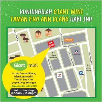 Giant-Mini-3-Stores-Opening-Promotion-10-350x350 - Kuala Lumpur Promotions & Freebies Selangor Supermarket & Hypermarket 