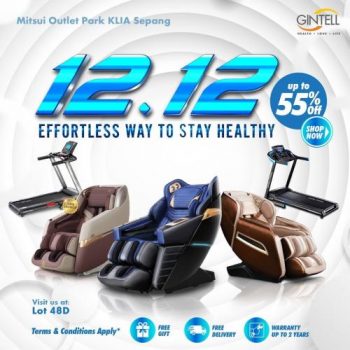 Gintell-12.12-Up-To-55-OFF-at-Mitsui-Outlet-Park-350x350 - Others Promotions & Freebies Selangor 