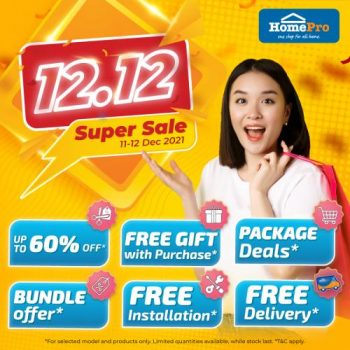 HomePro-12.12-Super-Sale-350x350 - Electronics & Computers Home Appliances Johor Kedah Kelantan Kitchen Appliances Kuala Lumpur Malaysia Sales Melaka Negeri Sembilan Online Store Pahang Penang Perak Perlis Putrajaya Sabah Sarawak Selangor Terengganu 