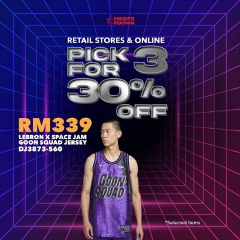 Hoops-station-30-off-Deal-3-1-350x350 - Apparels Fashion Accessories Fashion Lifestyle & Department Store Footwear Johor Kedah Kelantan Kuala Lumpur Melaka Negeri Sembilan Online Store Pahang Penang Perak Perlis Promotions & Freebies Putrajaya Sabah Sarawak Selangor Terengganu 