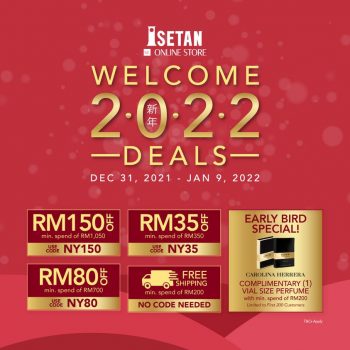 Isetan-New-Year-New-Deals-350x350 - Johor Kedah Kelantan Kuala Lumpur Melaka Negeri Sembilan Online Store Pahang Penang Perak Perlis Promotions & Freebies Putrajaya Sabah Sarawak Selangor Supermarket & Hypermarket Terengganu 