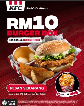 KFC-Burger-Box-RM10-Promo-Code-350x441 - Beverages Food , Restaurant & Pub Johor Kedah Kelantan Kuala Lumpur Melaka Negeri Sembilan Online Store Pahang Penang Perak Perlis Promotions & Freebies Putrajaya Sabah Sarawak Selangor Terengganu 