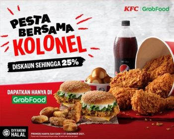 KFC-GrabFood-Up-To-25-OFF-Promotion-350x280 - Beverages Food , Restaurant & Pub Johor Kedah Kelantan Kuala Lumpur Melaka Negeri Sembilan Pahang Penang Perak Perlis Promotions & Freebies Putrajaya Sabah Sarawak Selangor Terengganu 