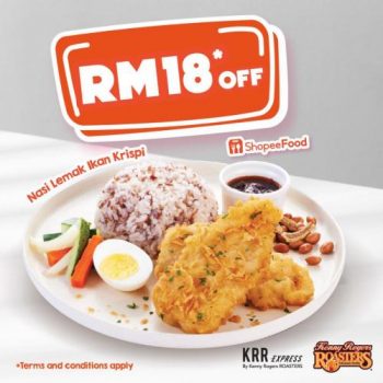 Kenny-Rogers-Roasters-ShopeeFood-RM18-OFF-Promotion-350x350 - Beverages Food , Restaurant & Pub Johor Kedah Kelantan Kuala Lumpur Melaka Negeri Sembilan Online Store Pahang Penang Perak Perlis Promotions & Freebies Putrajaya Sabah Sarawak Selangor Terengganu 